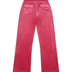 Online Tonal velour joggebukse, sangria Bukser Jente 8-16 År | Bukser Baby Gutt