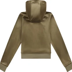 Sale Tonal velour hettejakke, tea leaf Gensere Jente 8-16 År | Gensere & Overdeler Gutt