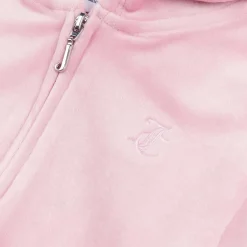 Hot Tonal velour hettejakke, pink nectar Gensere Jente 8-16 År | Gensere & Overdeler Gutt