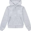 Best velour hettejakke til barn, Heather Grey Gensere Jente 8-16 År | Gensere & Overdeler Gutt