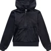 New velour hettejakke til barn, Black Gensere Jente 8-16 År | Gensere & Overdeler Gutt