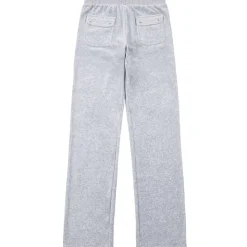 Discount velour joggebukse til barn, Heather Grey Bukser Jente 8-16 År | Bukser Baby Gutt