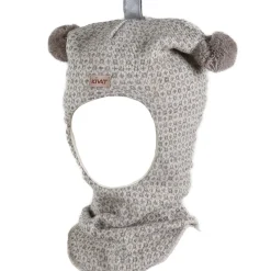 Sale balaclava lue med mønster, beige/creme Vinterluer Barn | Vinterluer Baby