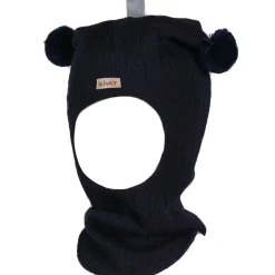 Clearance balaclava lue med ribb, marineblå Vinterluer Barn | Vinterluer Baby