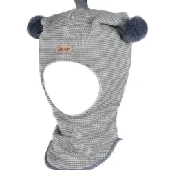Fashion balaclava med tynne striper, dueblå Vinterluer Barn | Vinterluer Baby