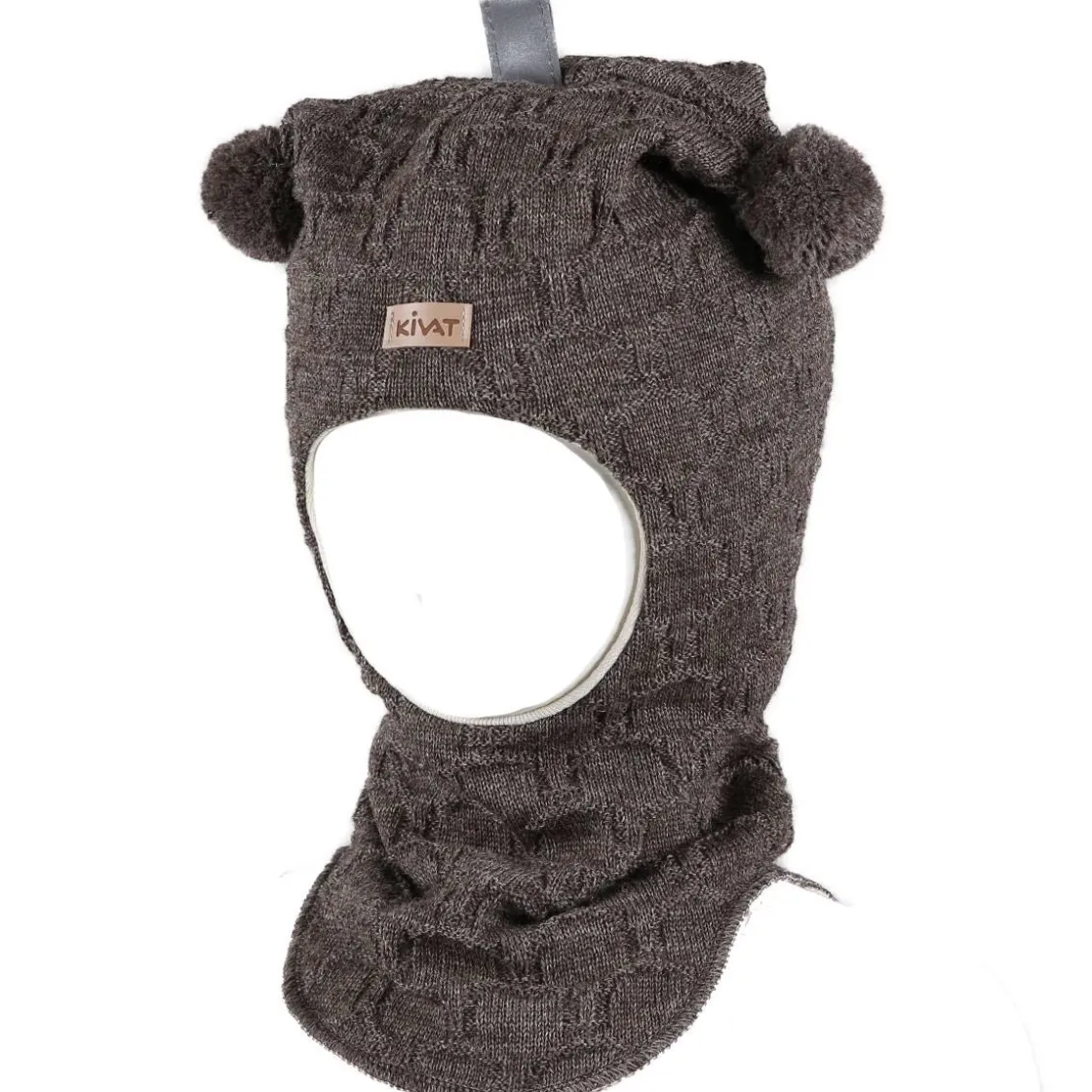Sale balaclava vinterlue til barn og baby, brunmelert Vinterluer Barn | Vinterluer Baby