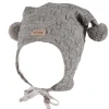 Clearance vinterlue med kabelstrikk, beigemelert Vinterluer Barn | Vinterluer Baby