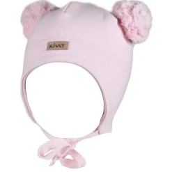 Clearance vårlue til baby og barn med store dusker, Soft Rosa Vår- Og Høstluer Barn | Vår- Og Høstluer Baby