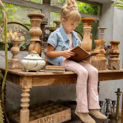Clearance Flared leggings til barn, Multi Color Bukser Jente 8-16 År | Bukser Baby Gutt