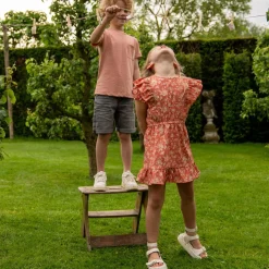 Clearance kjole til barn, Rusty Orange Kjoler Og Skjørt Jente 8-16 År | Kjoler Baby Jente