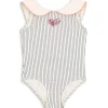 Clearance Gina badedrakt til baby og barn, Blue Stripe Badetøy Jente | Badetøy Baby Jente