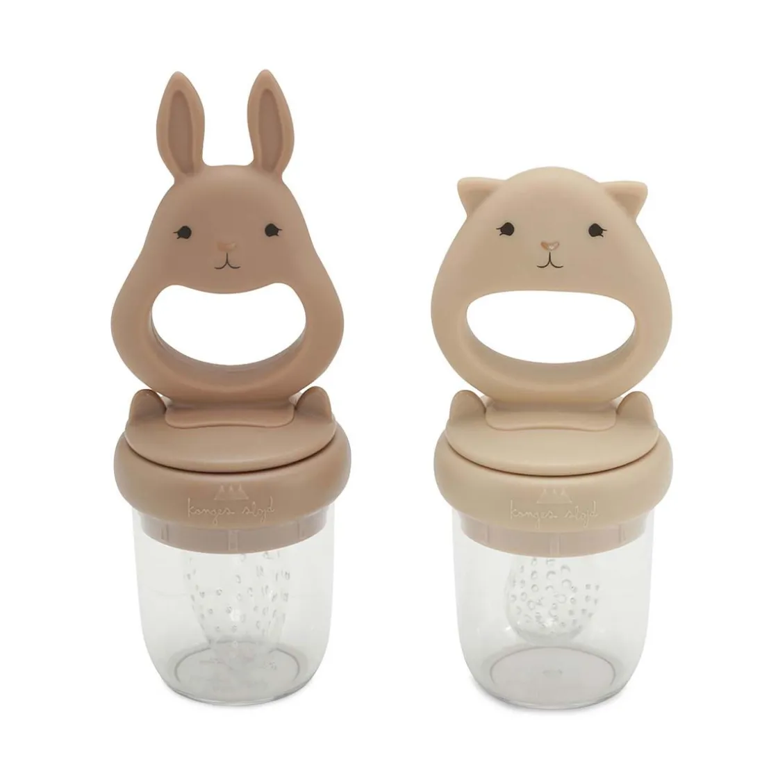 Clearance 2-pack feeder til baby, Bark/Shell Bestikk