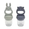 Fashion 2-pack feeder til baby, Onyx Bestikk