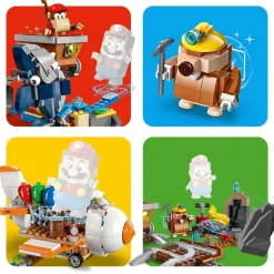 Hot Diddy Kongs gruvevogntur – ekstrabanesett 8 år+ Lego