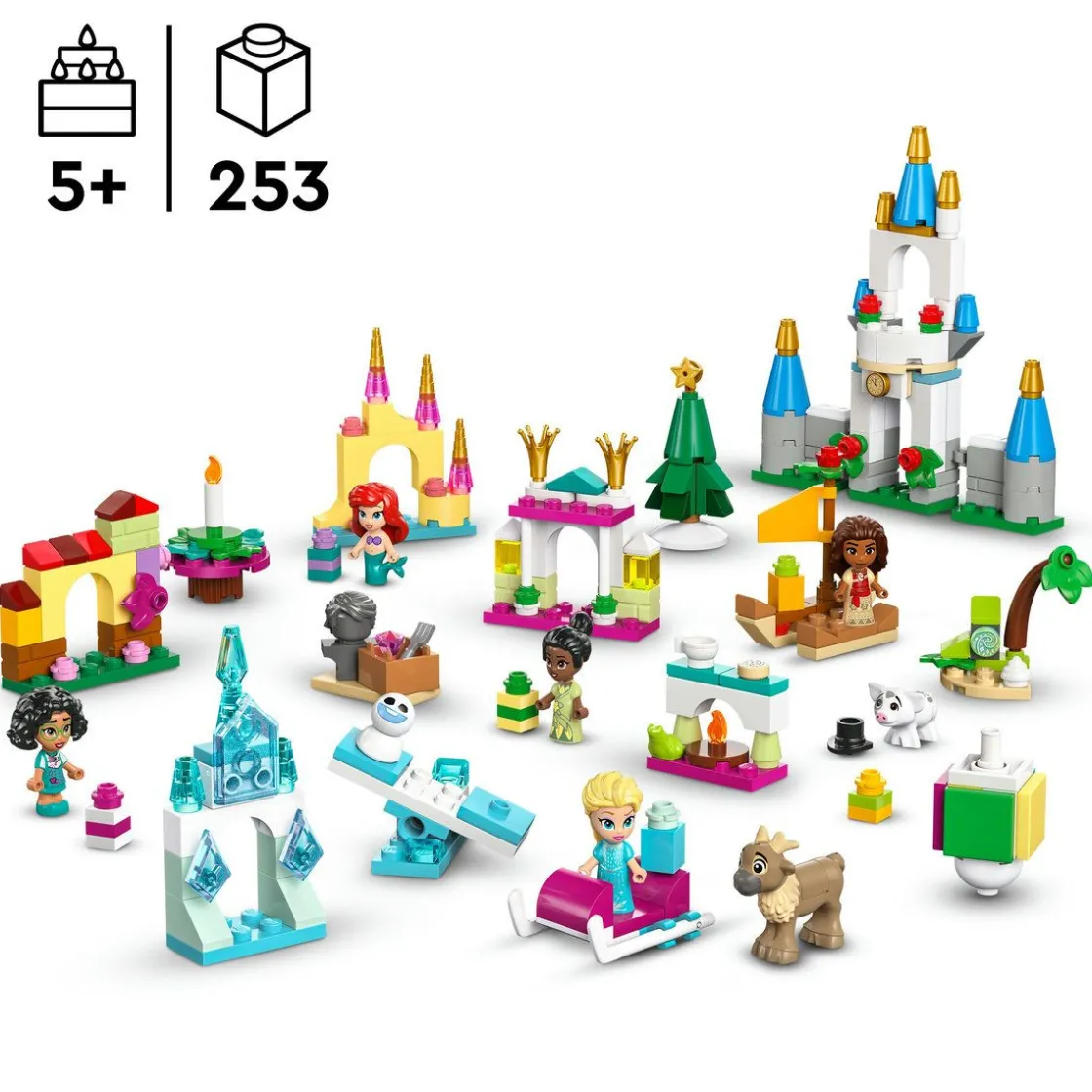 Outlet Disney Princess julekalender 2024 5 år+ Adventskalendere