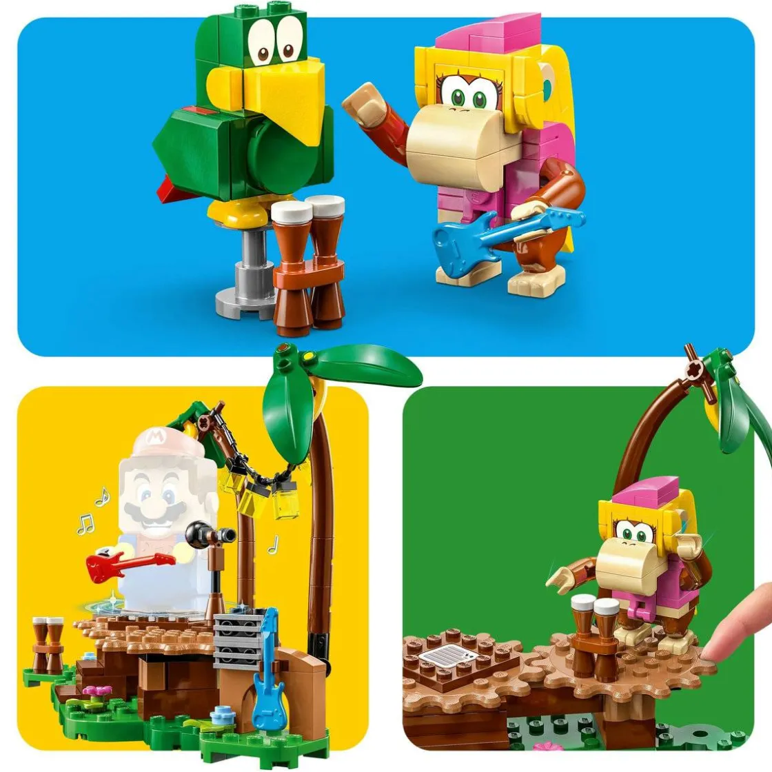 Hot Dixie Kongs Jungle Jam – ekstrabanesett 7 år+ Lego