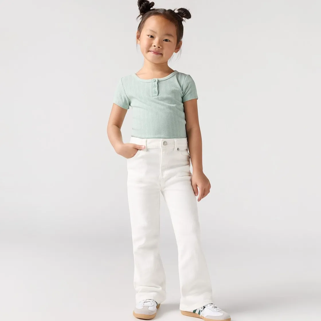 Discount 726 High Rise Flare jeans til barn, Sugar Swizzle Bukser Jente 8-16 År | Bukser Baby Gutt