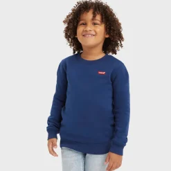 Fashion Mini logo Crewneck genser til barn, Blue Gensere Gutt 8-16 År | Gensere & Overdeler Gutt