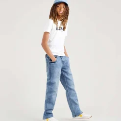 Clearance Stay Loose tapered jeans til barn, Burbank Bukser Gutt 8-16 År | Bukser Baby Gutt