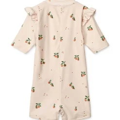 New Amel UV drakt til småbarn, Peach/Sea shell Badetøy Baby Jente