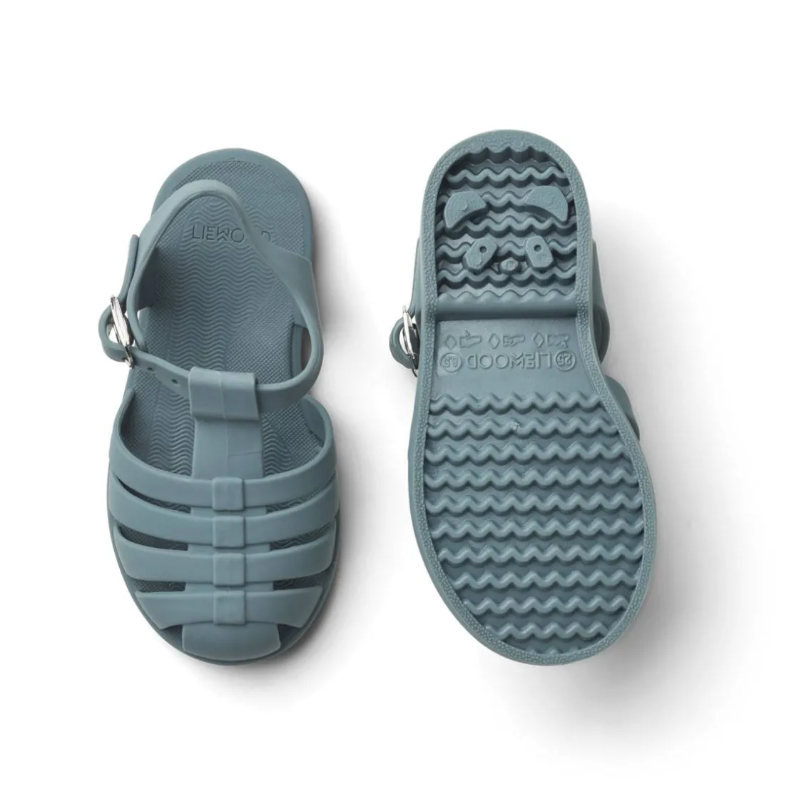 Online Bre sandaler/badesko til barn, Whale blue Sandaler Og Badesko