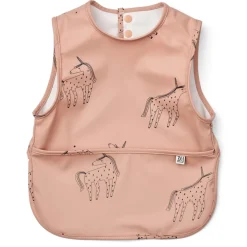 Outlet Bria ermeløs smekke, unicorn Smekker | Smekker Baby Jente