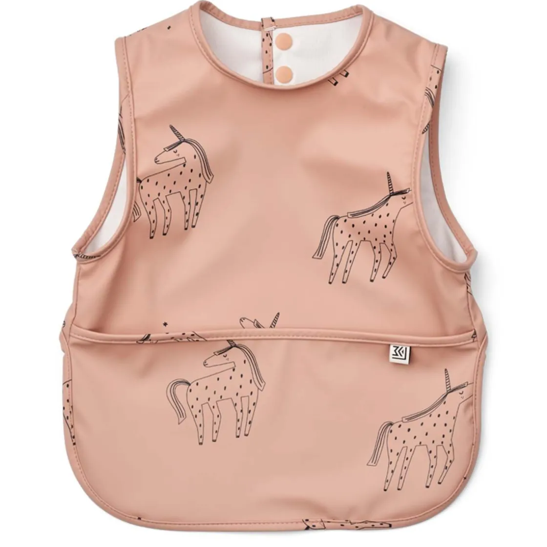 Outlet Bria ermeløs smekke, unicorn Smekker | Smekker Baby Jente