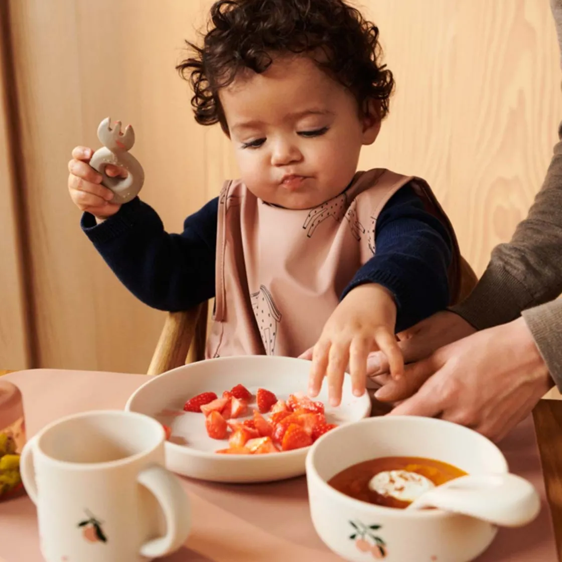 Outlet Bria ermeløs smekke, unicorn Smekker | Smekker Baby Jente