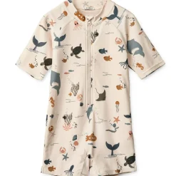New Max UV drakt til småbarn, Sea creature/Sandy Badetøy Baby Jente | Badetøy Baby Gutt