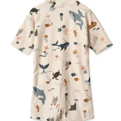 New Max UV drakt til småbarn, Sea creature/Sandy Badetøy Baby Jente | Badetøy Baby Gutt