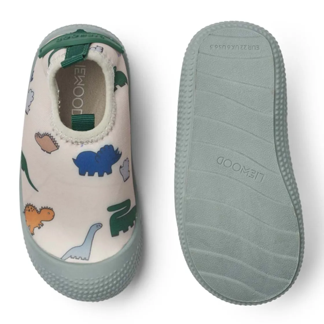 Discount Sanjia badesko til barn, Dinosaurus/Mist Sandaler Og Badesko