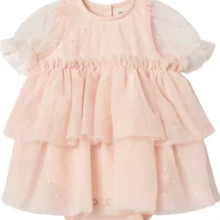 Fashion Nbffrilla kjolebody m/tyll, Peach Blus Penklær Baby Jente | Penklær Baby Gutt