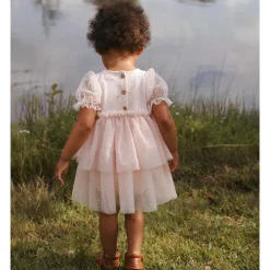 Fashion Nbffrilla kjolebody m/tyll, Peach Blus Penklær Baby Jente | Penklær Baby Gutt