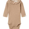 Fashion Nbfsophia body, Rugby Tan Bodyer Baby Jente