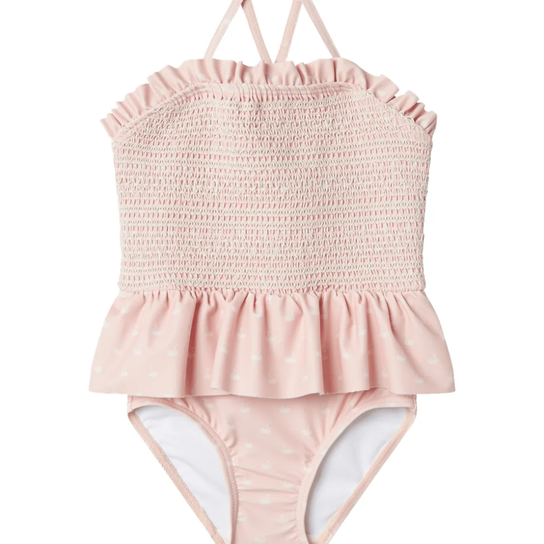 Clearance Nmffiona badedrakt til småbarn, Peach Whip Badetøy Jente | Badetøy Baby Jente