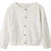 New Nmfgliva cardigan til småbarn, Coconut Milk Penklær Jente | Penklær Jente