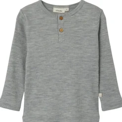 Discount NMMFABLE genser i ull småbarn, grey melange Ullgensere Gutt 3-10 År | Ullbody Og Ullgensere Baby