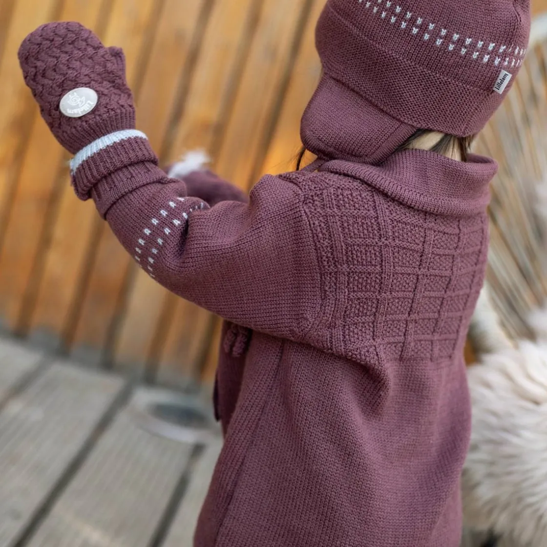 Fashion Classic votter til baby og barn, Rose Brown Votter Og Vanter Barn | Votter Og Vanter Baby