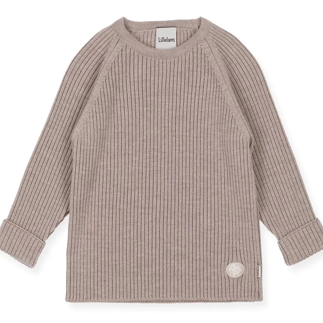 Discount ribbet ullgenser til barn, beige Ullgensere Jente 3-10 År | Ullgensere Gutt 3-10 År