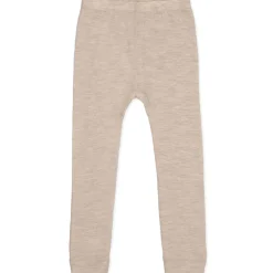 Fashion ullongs til baby og barn, Beige Ullbukser Gutt 3-10 År | Ullbukser Baby