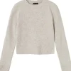 New Flodet strikket genser, peyote melange Gensere Jente 8-16 År | Gensere & Overdeler Gutt
