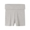 Fashion Nlfbenedicte sykkelshorts til barn, Light Grey Mel. Shortser Jente 8-16 År | Shortser Baby Gutt