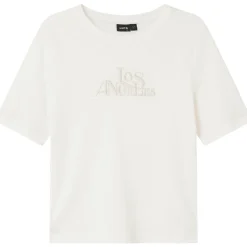 Hot Nlffos t-skjorte til barn, White Alyssum T-skjorte Jente 8-16 År | T-skjorter & Singleter Jente