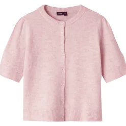 Sale Nlflodet kortermet cardigan til barn, Pink Tulle Penklær Jente 8-16 År | Penklær Baby Gutt