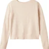 Outlet Nlflodet strikket genser til barn, Pink Marshmallow Gensere Jente 8-16 År | Gensere & Overdeler Gutt
