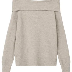 Discount Nlflodet strikket genser til barn, Light Grey Melange Gensere Jente 8-16 År | Gensere & Overdeler Gutt