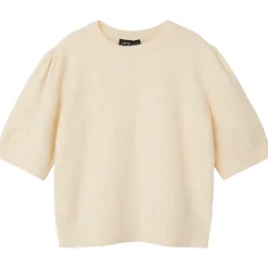 Best Nlflodet strikket t-skjorte til barn, Antique White T-skjorte Jente 8-16 År | T-skjorter & Singleter Jente