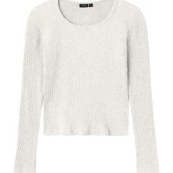Outlet Nlfninusa genser til barn, White Alyssum Gensere Jente 8-16 År | Gensere & Overdeler Gutt