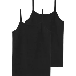 Online Nlfnove 2-pack singlet til barn, Black T-skjorte Jente 8-16 År | T-skjorter & Singleter Jente