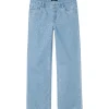 Discount Nlfsyzza wide jeans, Medium Blue Denim Bukser Jente 8-16 År | Bukser Baby Gutt